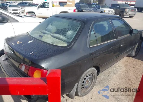 1999 Toyota Corolla Ve из США, поврежденный, VIN 1NXBR12EXXZ290713